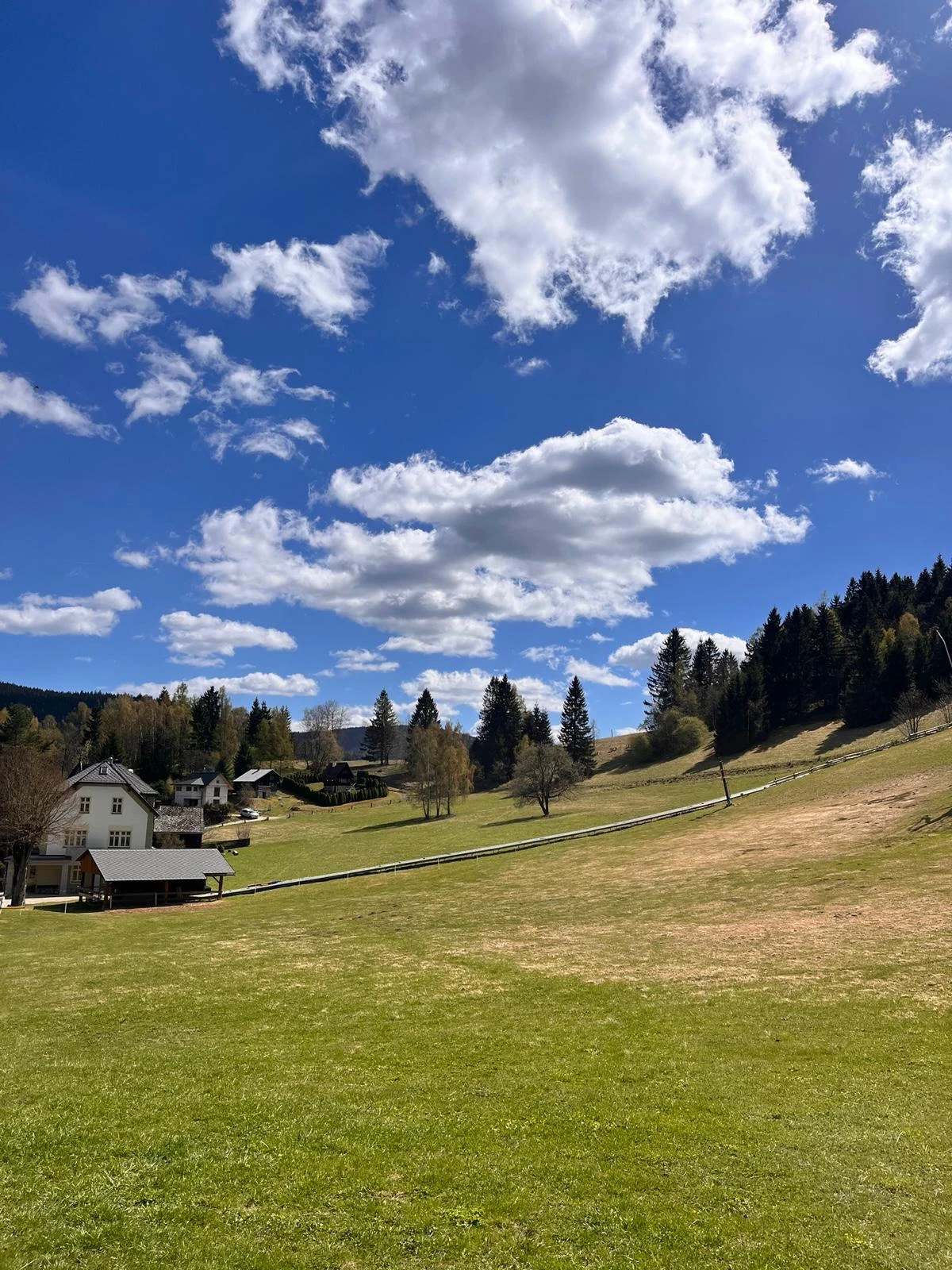 Jesenická krajina u penzionu